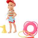 Barbie Playset, Chelsea Can Be Blonde Lifeguard Small Doll Set with Outfit & 6 Career Accessories (Multicolor)
