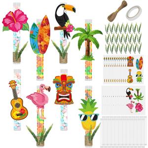 Cinrobiye 24 Pcs Tropical Favor Supplies Gift Boxes Luau Hawaiian Party Goodie Gift Treat DIY Candy Jars Hawaiian Luau Party Decoration Bottles for Summer Aloha Baby Shower Birthday Supplies Cinrobiye 24 Pcs Tropical Favor Supplies Gift Boxes Luau Hawaiian Party Goodie Gift Treat DIY Candy Jars Hawaiian Luau Party Decoration Bottles for Summer Aloha Baby Shower Birthday Supplies