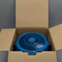 Battery Operated Fan Compatible with Makita 18V Battery with AC Adapter (No Batteries) Up to 650CFM, Variable Speed, Low Noise 30dB, Portable Cordless Fan for Camping, Jobsite