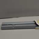 Cordless Light Filtering Mini Blind - 39 Inch Width, 64 Inch Length, 1" Slat Size - Grey - Cordless GII Morningstar Horizontal Windows Blinds for Interior by Achim Home Decor