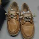 Sperry Women's Songfish 3-Eye Boat Shoe, Linen Multi, 8