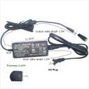 Litever Power Supply, LED Transformer, 12VDC 3 Amps,110VAC to 12V DC, Max Output 3A, 36W. Standard 110VAC US Input Plug, 5.5mm x2.1mm Output Connector, for LED Light Strip and More