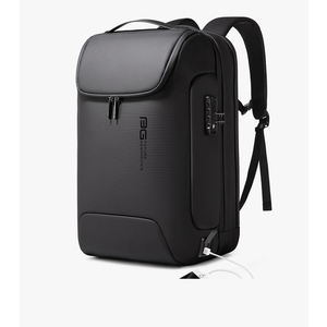 BANGE Men's Anti-Theft Backpack,Waterproof Fashion Travel Backpacks,High Tech Backpack with USB3.0 Charging Port,Business Laptop Backpack Fits 17.3 Inch Notebook…