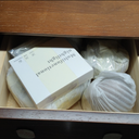 Muwuele Solid Wood Nightstand, Narrow Night Stand for Small Spaces, Bedroom, Cute Fluted Bedside Tables with 2 Drawers for Kids, Walnut