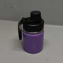 Vinur Mini Water Bottle 8 oz-Stainless Steel Insulated Small Water Bottle for Purse &Handbag-Reusable Metal Leak Proof Flask for Travel, Purple