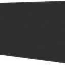 Large Tabletop Game Playmat, Water and Stain Resistant Non-Slip Desk Mat, Mahjong and Card Game MAT with Thick Stitched Edge, Cushioned Rubber Base (140 * 70cm*2mm) Black