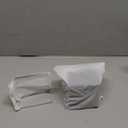 SOUNXUN Toothbrush Holder Countertop Bathroom Organizer - Detachable Electric Toothbrush & Toothpaste Holder with draining Slots, Polished Black for Kids, Family & Small Bathrooms