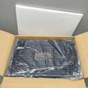 fanquare Chinese Ceramic Kung Fu Tea Set with Tea Tray and Small Tea Tools,Porcelain Tea Service,White