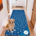 Fostanfly Washable Pee Pads for Dogs, 2 Pack Reusable Super Absorbent Potty Pads, NonSlip and LeakProof 54"x54" for Whelping, Extra Large Potty Training Washable for Puppy