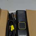 Tire Inflator Portable Air Compressor, 150 PSI Cordless Air Pump for Car Tires with Digital Pressure Gauge, 3X Faster Tire Pump for Cars, Motorcycle, Bicycle, Balls with LED Light, Auto Shut-Off (Black)