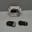 QUMY Dog Shoes for Large Dogs, Medium Dog Boots & Paw Protectors for Winter Snowy Day, Summer Hot Pavement, Water-Resistant in Rainy Weather, Outdoor Walking, Indoor Hardfloors Skid-Resistant Sole (Size 4: 2.2''x2.6''(W*L) (Pack of 4))