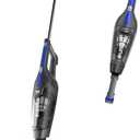 Eureka Corded Stick Vacuum Cleaner for Home Pet Hair, Lightweight Stick Vacuum Cleaner with Powerful Suction for Carpet Tile and Hard Floor, Blue, 3-in-1 Handheld Vac NES312 (Gray)