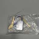 ENFORCER ABLOY 330-25 Padlock - High-Security Disc Tumbler Lock w/8mm Boron Steel Shackle - 1" Shackle Length - Anti-Tamper for Trucking, Rail - Bank-Safe Protection