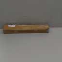 Dseap Kitchen Utensil Holder Hanger, Pot and Pan Rack Wall Mount, Kitchen Rail with 8 Hooks for Hanging Cooking Utensils, Mugs, Spoons, Wall Mounted, Stainless Steel, Bronze