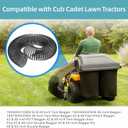 764-05082 Bagger Flex Hose Stretchable Grass Bag Hose,Compatible with MTD Cub Cadet RZT Riding Mower 36" 42" 46" 50" 54" Rear Fast Double Bagger Kit Replacement 76405082 19A30031 19A30045 19A70052