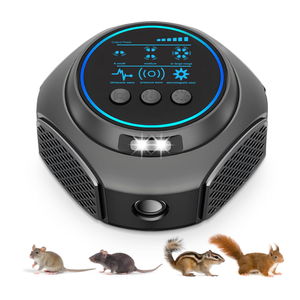 Ultrasonic Pest Repellent Plug in Indoor Mouse Traps for Home, Mouse Repellent Ultrasonic Device, Rodent Repeller Ultrasonic Plug in Pest Control for Bat, Bug, Rat, Roach, Ant, Squirrel, Mice, Spider