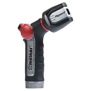 Melnor 65903AMZ Mpact Pulsating Cleaning Nozzle with QuickConnects Amazon Bundle, Red/Silver/Black