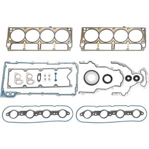 GEN 3 III New LS Gasket Set Kit and LS9 Head Gaskets Compatible with Chevy GMC Vehicle Silverado Sierra LS1 LS6 LQ4 LQ9 4.8L 5.3L 5.7L 6.0L LS Engine Gasket Kit, Replace#12551933 12558178 12611384