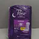 Poise Overnight Incontinence & Postpartum Pads for Bladder Leaks, 8 Drop Extra Coverage, 36 Count