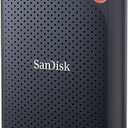 SanDisk 2TB Extreme Portable SSD - Up to 1050MB/s, USB-C, USB 3.2 Gen 2, IP65 Water and Dust Resistance, Updated Firmware - External Solid State Drive - SDSSDE61-2T00-G25 (Black)