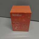 Kinglucky [New 2025 All-in-One Kids Audio Player, No Wi-Fi or Cards Needed, Built-in Stories, White Noise, Pixel Display, 2 Mics & Bluetooth, Screen for Toddlers & Girls (Gray-Orange)