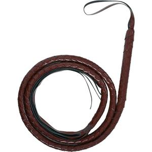 Halloween Brown Whip PU Whip for Men Halloween Archaeologist Costume Dress Up