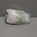 OYOANGLE Women's Ruffle Trim Long Sleeve Belted Sheer Mesh Wedding Bride Robe Nightgown (White)