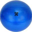 CanDo Inflatable Exercise Ball - Blue 11.8", Durable Extra Thick Non-Slip Stability Ball for Core Workouts, Yoga, Pilates, Active Seating, Physical Therapy, Pregnancy, Home Gym, Flexibility