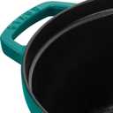 Staub 7-Qt Dutch Oven, Serves up to 8 People, Oven Safe to 500°F Turquoise
Perfect for Batch Cooking, Meal Prep & Large Meals. Braise, Roast & Bake in One Pot. Enameled Coated Cast Iron Dutch Oven