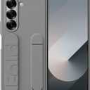 Samsung Galaxy Z Fold 6 Silicone Phone Case, Protective Cover with Stand, Secure Grip, Slim, Soft, Comfortable Design, US Version, EF-MF956TJEGUS, Gray