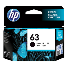 HP 63 Ink Cartridge - Black (6C7V9AN)