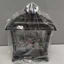 Eldnacele Musical Snow Globe Lantern with Timer, Lighted USB/Battery Operated Swirling Singing Water Glittering Lantern, Snow Globes for Adults and Kids Christmas Decoration- Santa