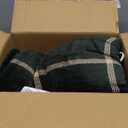 Sunbeam Heated Blanket - 12-Volt Electric Blanket for Car, Truck, SUV, or RV - Portable Winter Car Accessories for Camping or Travel by Stalwart (Black Plaid)