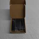 Ravinte 10 Pack Black Cabinet Pulls 3-3/4 Inch Square Cabinet Handles Matte Black Kitchen Hardware for Cabinet Drawer Pulls Come with Screwdriver
