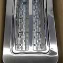 Mueller UltraToast Full Stainless Steel Toaster 4 Slice, Long Extra-Wide Slots for Bagels and Waffles, 6 Browning Levels, LED Display, Cancel/Defrost/Reheat Functions & Removable Tray, Kitchen Gadgets