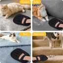 2PCS Pet Hair Removal Glove - Upgrade Reusable Pet Hair Remover Glove for Cats & Dogs, Electrostatic Gloves Pet Hair Remover for Couch, Carpet, Furniture, Car, Bedding, Easy Cleaning & Grooming Tool