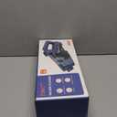 JONYJ Handheld Vacuum Cordless, 16000PA High Power Car Vacuum Cleaner, Portable Hand Held Vacuum Cleaner with LED Light & Multi-Nozzles, Dust Buster Rechargeable for Home, Car, Office, Pet (Gray & Blue)