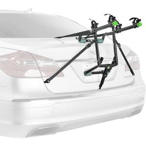 Allen Sports Deluxe 2-Bike Trunk Mount Rack, Model ZN102, Black