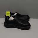 Orthopedic Diabetic Leather Dress Shoes: Wide Toe Box Comfortable Arch Support Plantar Fasciitis Oxford for Mens, Orthotics Hammer Toes Flat Feet Casual Slip On Loafers for Foot and Heel Pain Relief (K1-black) size 46 