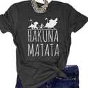 Women Graphic Funny T Shirt Cute Tees (XX-Large, Dark Grey)