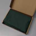 ATLINIA Linen Pillow Cases King Sham - 20 x 36 Inch Bed Pillow Protector Cover Set of 2 Bedding Cooling Neutral Pillowcase Shams Green