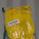 OQQ Women's One Piece Swimsuits Tummy Control High Waisted Cross Bathing Suit Wrap Tie Back 1 Piece Swimwear Yellow, Size L