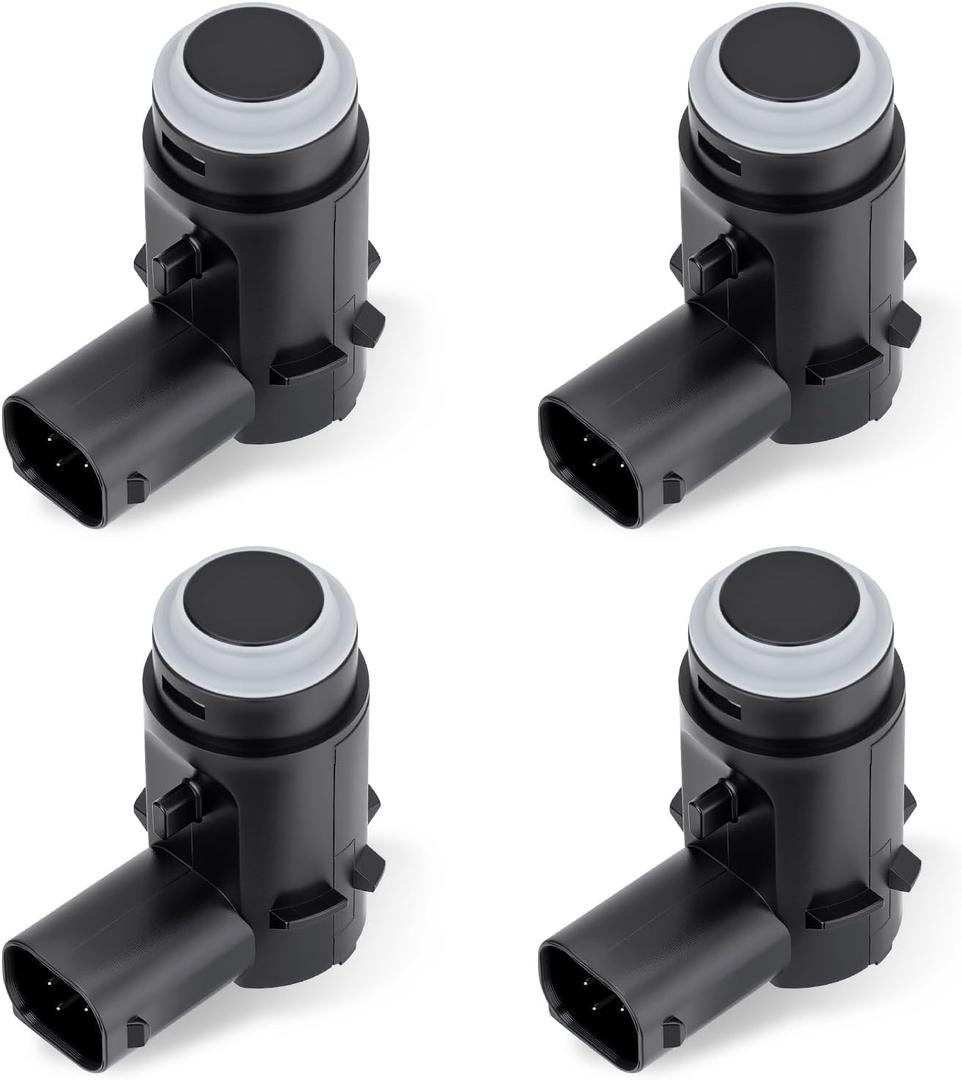 4PCS Parking Assist Sensor Compatible with 2009-2014 Ford F-150 & 2010-2014 Lincoln Mark LT, Replaces# 9L3Z-15K859-D, Rear PDC Reverse Backup Parking Aid Assist Sensor