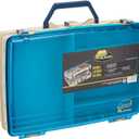 Plano Two Level Satchel Tackle Box, Premium Tackle Storage (One Size) (1"L x 1"W x 1"H)