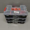 CRAFTSMAN Storage Organizer, Small Parts Organizer, 3-Packs with 10-Compartments, Lid Includes Secure Latch (CMST60964M)