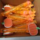 Civaner 24 Pcs Mini Fall Bubble Wands for Kids Pumpkin Chestnuts Fall Leaves Bubble Wands Autumn Thanksgiving Toys Gifts Party Favors for Festival Goodie Treat Bag Fillers Classroom Prizes Supplies