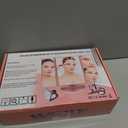 WEILY Makeup Mirror with 21 LED Lights,Two Power Supply, Touch Screen and 1x/2x/3x Magnification TriFold Vanity Mirror for Makeup Desk(Rose Gold)