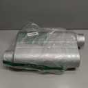 Universal Mufflers, Two Chamber 3'' offset inlet (ID) 3'' offset outlet (ID) Performance Automotive Exhaust Muffler FH43043