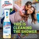WET & FORGET Shower Ultra Cleaner Mist Vanilla Scent No-Scrub Weekly Bathroom Spray for Fiberglass, Tile, Glass, Grout & More, 1 Spray and 1 Refill, 20oz each