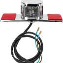 2 Wires Rear License Taillight Brake Tail Light fit for Honda CMX250 Rebel CA250 CMX250C Motorcycle Rear Fender Stop Lamp Assembly